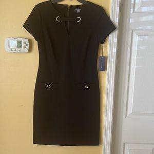 Tommy Hilfiger black short sleeves dress